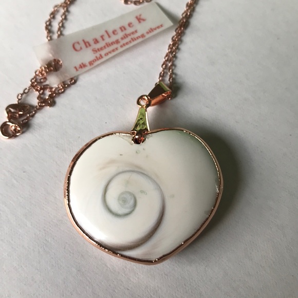 Charlene K 14k ❤️ necklace